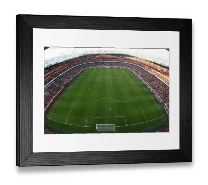 Framed Print : Arsenal vs Sunderland 0-0, Barclays Premier League, Emirates Stadium, London, February 21, 2009