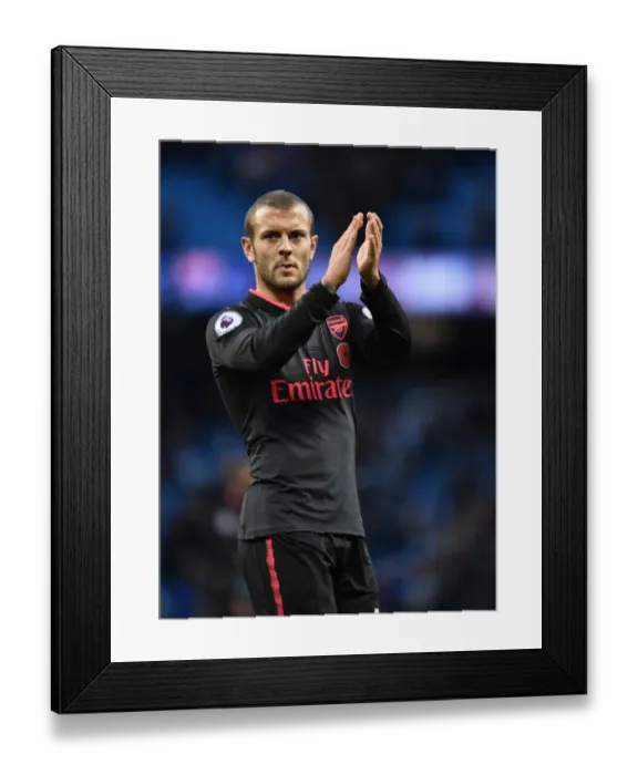 Framed Print : Jack Wilshere's Emotional Salute to Arsenal Fans: Manchester City vs Arsenal, Premier League 2017-18 Framed Print : Jack Wilshere's Emotional Salute to Arsenal Fans: Manchester City vs Arsenal, Premier League 2017-18