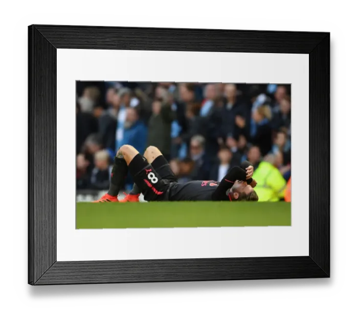 Framed Print : Aaron Ramsey in Action: Arsenal vs. Manchester City, Premier League 2017-18 Framed Print : Aaron Ramsey in Action: Arsenal vs. Manchester City, Premier League 2017-18