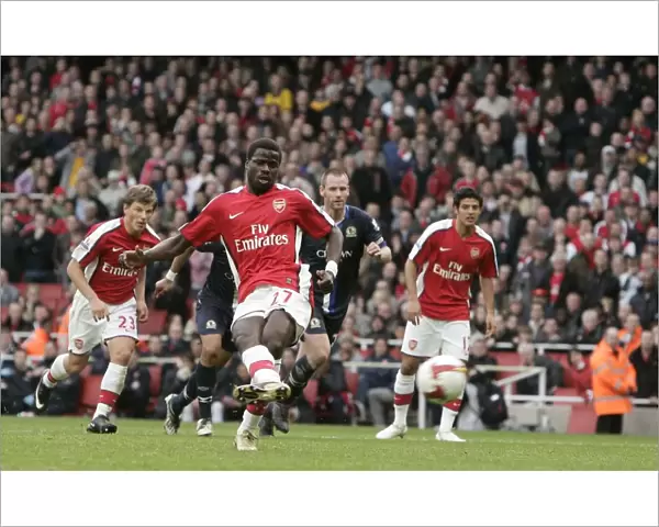 Emmanuel Eboue scores Arsenals 4th goal his 2nd from