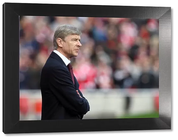Arsene Wenger Celebrates Arsenal's 4-0 Victory Over Blackburn Rovers in the Barclays Premier League, Emirates Stadium (March 14, 2009)