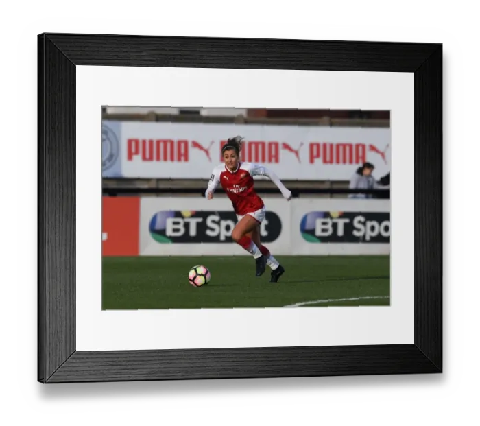 Framed Print : Jemma Rose in Action: Arsenal Women vs. Sunderland Ladies, WSL 1 (2017-18) Framed Print : Jemma Rose in Action: Arsenal Women vs. Sunderland Ladies, WSL 1 (2017-18)