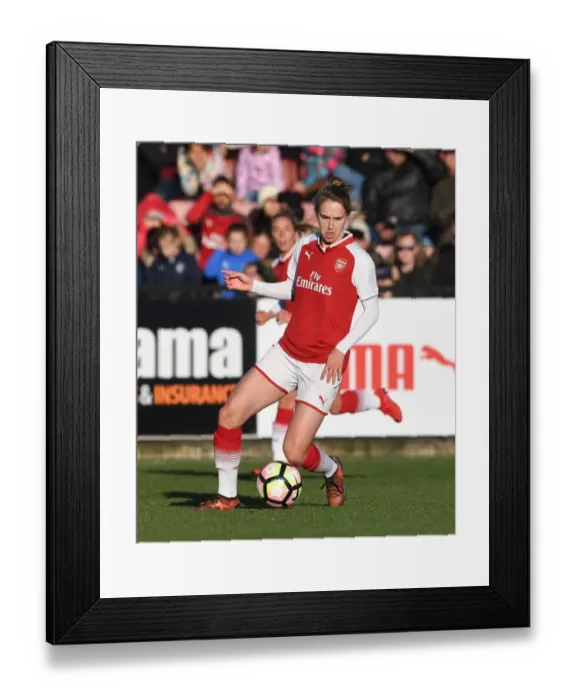 Framed Print : Vivianne Miedema's Dominance: Arsenal Women Crush Sunderland AFC in WSL Action