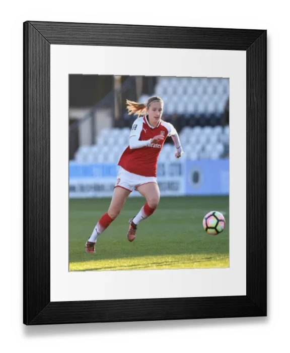 Framed Print : Arsenal's Vivianne Miedema Shines: Dominating Sunderland Ladies in WSL Action