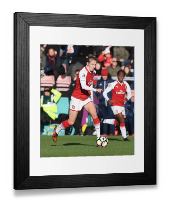 Framed Print : Arsenal's Vivianne Miedema Shines: Dominating Sunderland Ladies in WSL Action