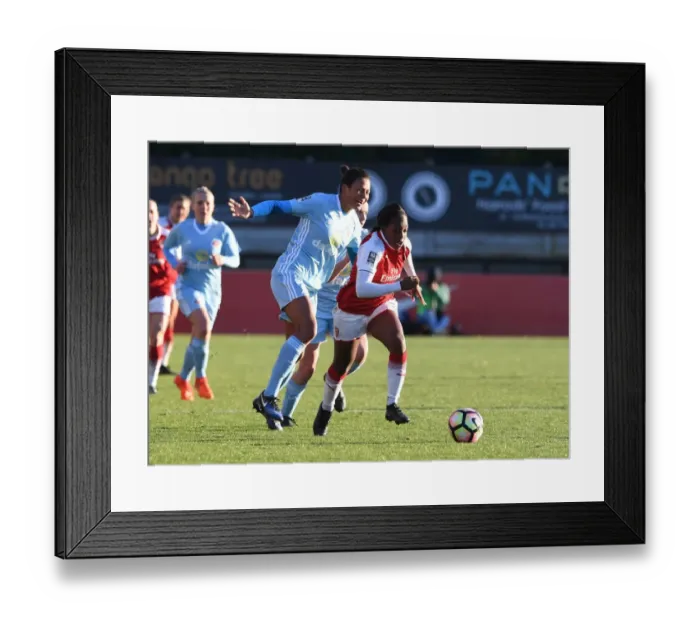 Framed Print : Arsenal Women vs. Sunderland: Carter vs. Williams - WSL 1 Showdown