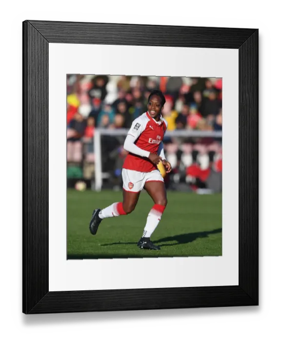 Framed Print : Danielle Carter in Action: Arsenal Women vs. Sunderland Ladies, WSL 1 (2017-18) Framed Print : Danielle Carter in Action: Arsenal Women vs. Sunderland Ladies, WSL 1 (2017-18)