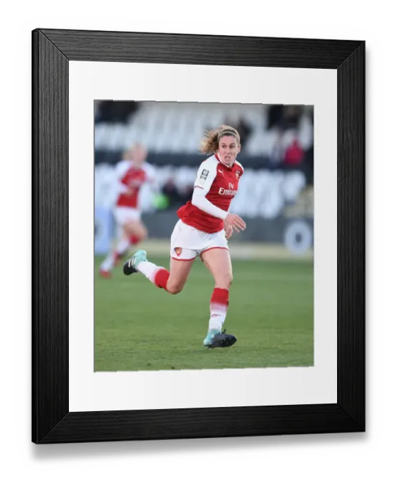 Framed Print : Heather O'Reilly in Action: Arsenal Women vs. Sunderland Ladies, WSL 1 (2017-18)