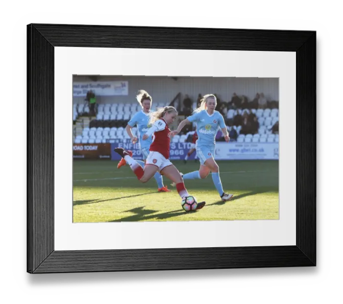 Framed Print : Intense Rivalry: Beth Mead vs. Hayley Sharp - Arsenal Women's WSL Showdown Framed Print : Intense Rivalry: Beth Mead vs. Hayley Sharp - Arsenal Women's WSL Showdown