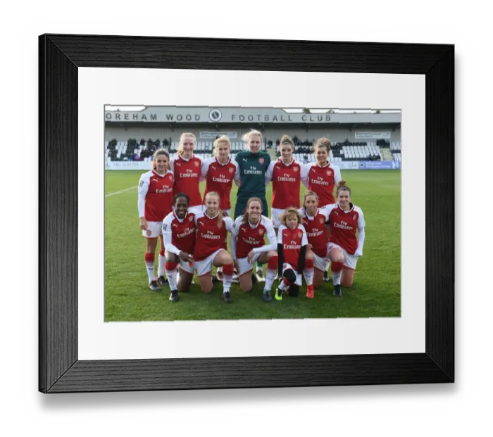 Framed Print : Arsenal Women vs Sunderland: WSL1 Clash at Borehamwood