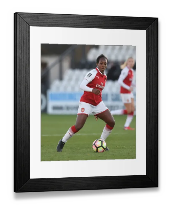 Framed Print : Danielle Carter in Action: Arsenal Women vs. Sunderland Framed Print : Danielle Carter in Action: Arsenal Women vs. Sunderland