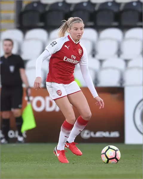 Leah Williamson in Action: Arsenal Women vs Sunderland Ladies, WSL 1 (2017-18)