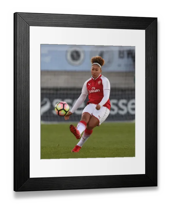Framed Print : Lauren James in Action: Arsenal Women vs Sunderland (2017-18) Framed Print : Lauren James in Action: Arsenal Women vs Sunderland (2017-18)