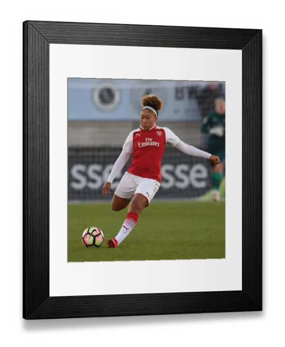 Framed Print : Lauren James in Action: Arsenal Women vs Sunderland (2017-18) Framed Print : Lauren James in Action: Arsenal Women vs Sunderland (2017-18)