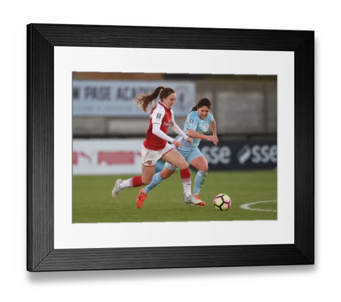 Framed Print : Arsenal Women vs Sunderland: A Battle of Wits - Evans vs Wyne Framed Print : Arsenal Women vs Sunderland: A Battle of Wits - Evans vs Wyne