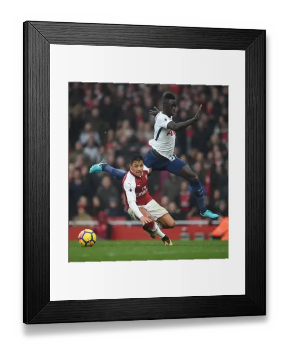 Framed Print : Clash of the Titans: Sanchez vs. Sanchez - Arsenal vs. Tottenham, Premier League 2017-18 Framed Print : Clash of the Titans: Sanchez vs. Sanchez - Arsenal vs. Tottenham, Premier League 2017-18
