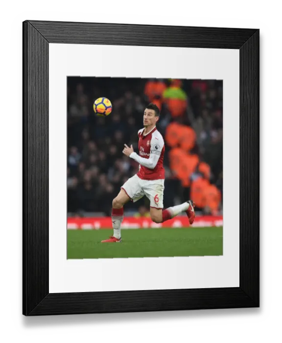 Framed Print : Arsenal's Laurent Koscielny in Action Against Tottenham Hotspur, Premier League 2017-18 Framed Print : Arsenal's Laurent Koscielny in Action Against Tottenham Hotspur, Premier League 2017-18