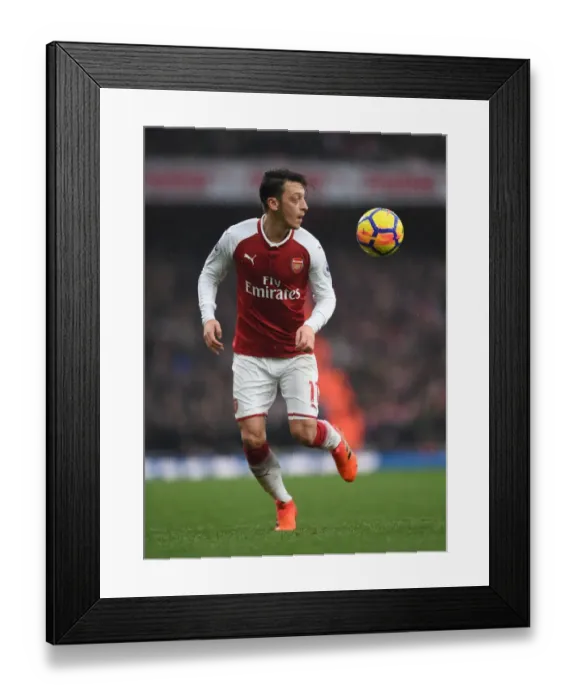 Framed Print : Mesut Ozil: In Action for Arsenal Against Tottenham Hotspur, Premier League 2017-18 Framed Print : Mesut Ozil: In Action for Arsenal Against Tottenham Hotspur, Premier League 2017-18