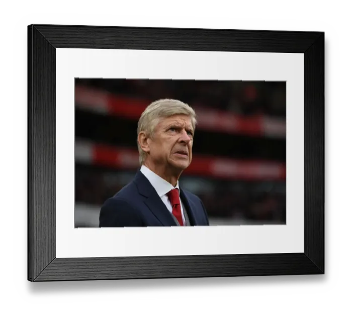 Framed Print : Arsene Wenger: Arsenal Manager Before Arsenal vs. Tottenham, Premier League 2017-18 Framed Print : Arsene Wenger: Arsenal Manager Before Arsenal vs. Tottenham, Premier League 2017-18