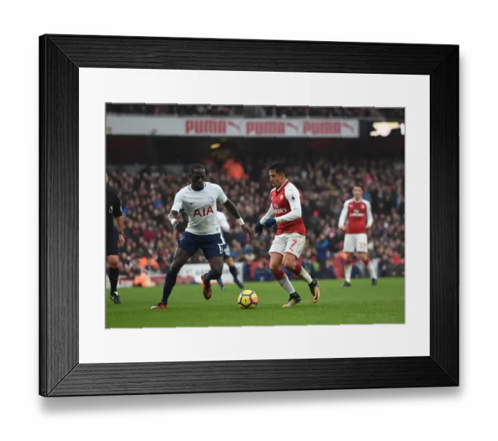 Framed Print : Clash of Stars: Sanchez vs. Sissoko in the Arsenal v Tottenham Rivalry Framed Print : Clash of Stars: Sanchez vs. Sissoko in the Arsenal v Tottenham Rivalry
