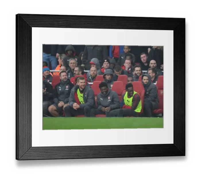 Framed Print : Arsenal: Mertesacker, Maitland-Niles, and Welbeck Share a Light-Hearted Moment Amidst Rivalry (Arsenal v Tottenham Hotspur, 2017-18) Framed Print : Arsenal: Mertesacker, Maitland-Niles, and Welbeck Share a Light-Hearted Moment Amidst Rivalry (Arsenal v Tottenham Hotspur, 2017-18)