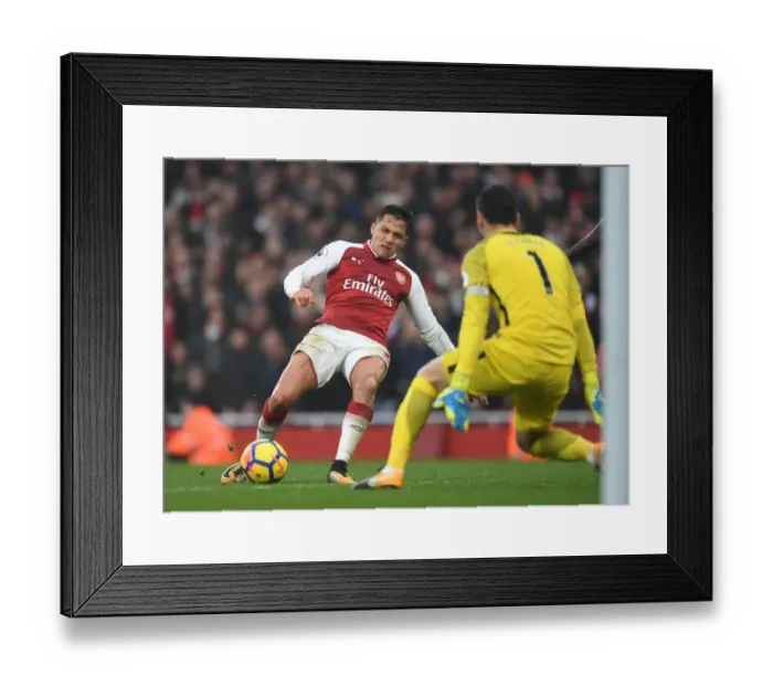 Framed Print : Alexis Sanchez (Arsenal) Hugo Lloris (Tottenham) Framed Print : Alexis Sanchez (Arsenal) Hugo Lloris (Tottenham)
