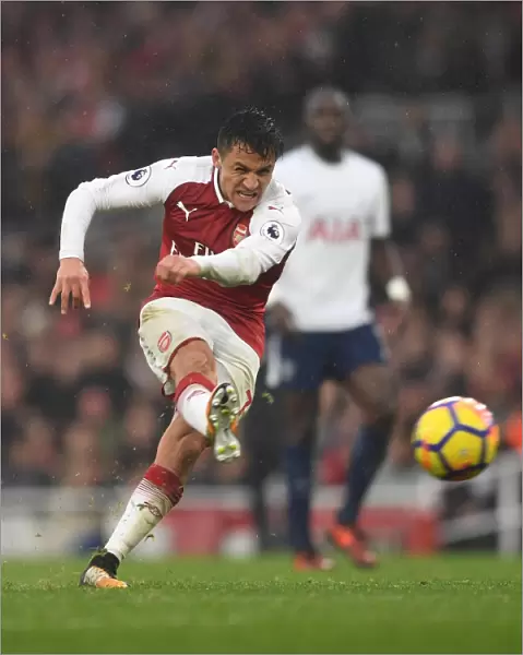 Alexis Sanchez Scores Dual Goals: Arsenal 2-0 Tottenham Hotspur, Premier League (18 / 11 / 17)