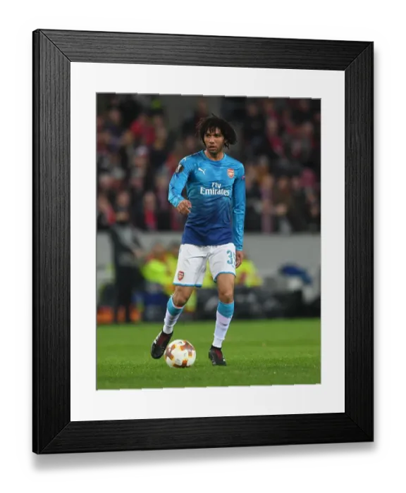 Framed Print : Mohamed Elneny (Arsenal). FC Koln 1: 0 Arsenal. UEFA Europa Cup. Group H. Koln Stadium Framed Print : Mohamed Elneny (Arsenal). FC Koln 1: 0 Arsenal. UEFA Europa Cup. Group H. Koln Stadium