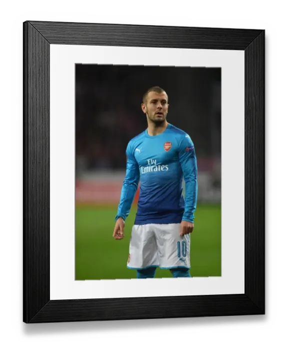 Framed Print : Jack Wilshere: In Action Against 1. FC Koeln, UEFA Europa League 2017-18 Framed Print : Jack Wilshere: In Action Against 1. FC Koeln, UEFA Europa League 2017-18