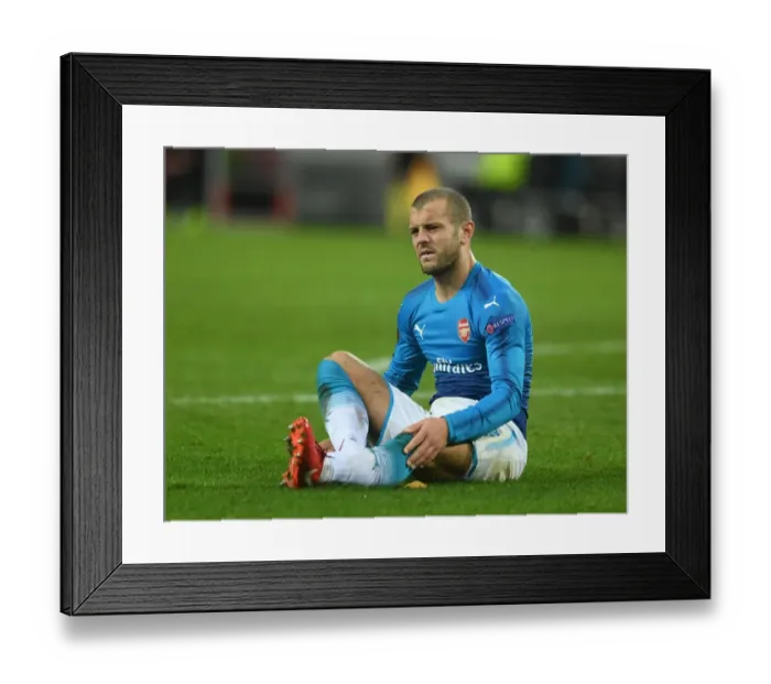 Framed Print : Jack Wilshere in Action: Arsenal vs. 1. FC Koeln, UEFA Europa League (2017) Framed Print : Jack Wilshere in Action: Arsenal vs. 1. FC Koeln, UEFA Europa League (2017)
