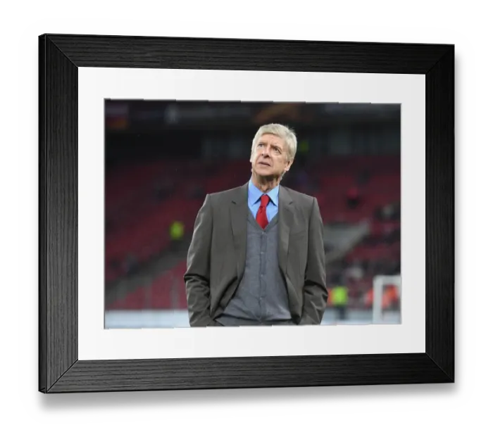 Framed Print : Arsene Wenger at FC Koln: Arsenal's Europa League Battle, November 2017 Framed Print : Arsene Wenger at FC Koln: Arsenal's Europa League Battle, November 2017