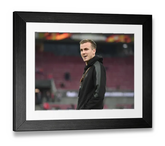 Framed Print : Rob Holding: Arsenal's Defensive Wall in FC Koln's UEFA Europa League Battle (2017-18) Framed Print : Rob Holding: Arsenal's Defensive Wall in FC Koln's UEFA Europa League Battle (2017-18)