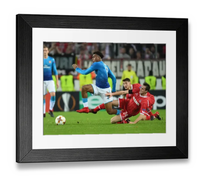Framed Print : Alex Iwobi's Thrilling Dash Past Lukas Klunter: A Memorable Arsenal Goal in Europa League Framed Print : Alex Iwobi's Thrilling Dash Past Lukas Klunter: A Memorable Arsenal Goal in Europa League