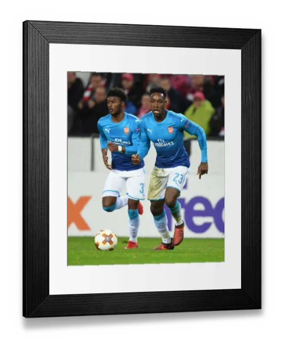 Framed Print : Danny Welbeck in Action: Arsenal vs. 1. FC Koln, UEFA Europa League 2017-18 Framed Print : Danny Welbeck in Action: Arsenal vs. 1. FC Koln, UEFA Europa League 2017-18