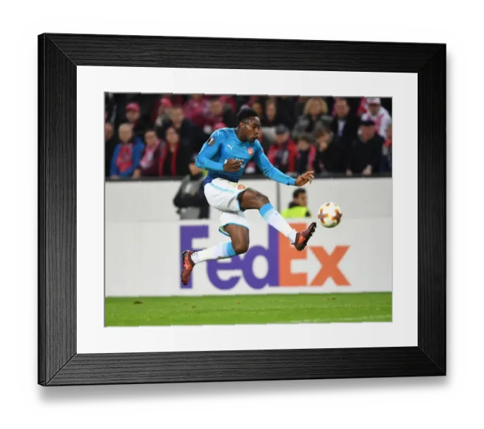 Framed Print : Danny Welbeck in Action: Arsenal vs. 1. FC Koln, UEFA Europa League 2017-18 Framed Print : Danny Welbeck in Action: Arsenal vs. 1. FC Koln, UEFA Europa League 2017-18