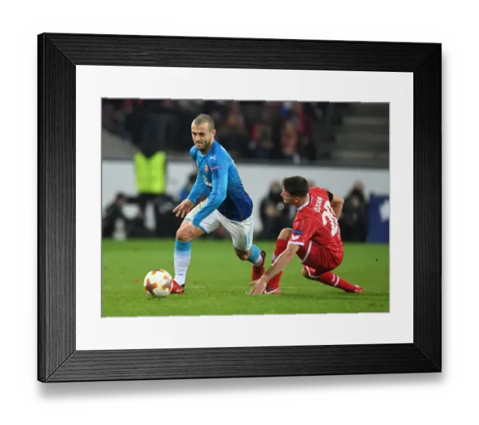 Framed Print : Jack Wilshere Dashes Past Salin Ozcan: Arsenal's Europa League Battle Against 1. FC Koln Framed Print : Jack Wilshere Dashes Past Salin Ozcan: Arsenal's Europa League Battle Against 1. FC Koln
