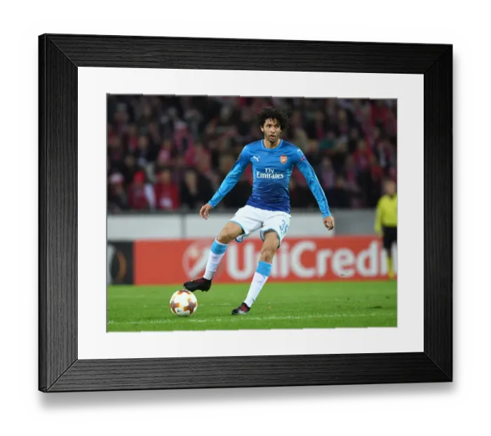 Framed Print : Mohamed Elneny in Action: Arsenal vs. 1. FC Koln, UEFA Europa League (2017) Framed Print : Mohamed Elneny in Action: Arsenal vs. 1. FC Koln, UEFA Europa League (2017)