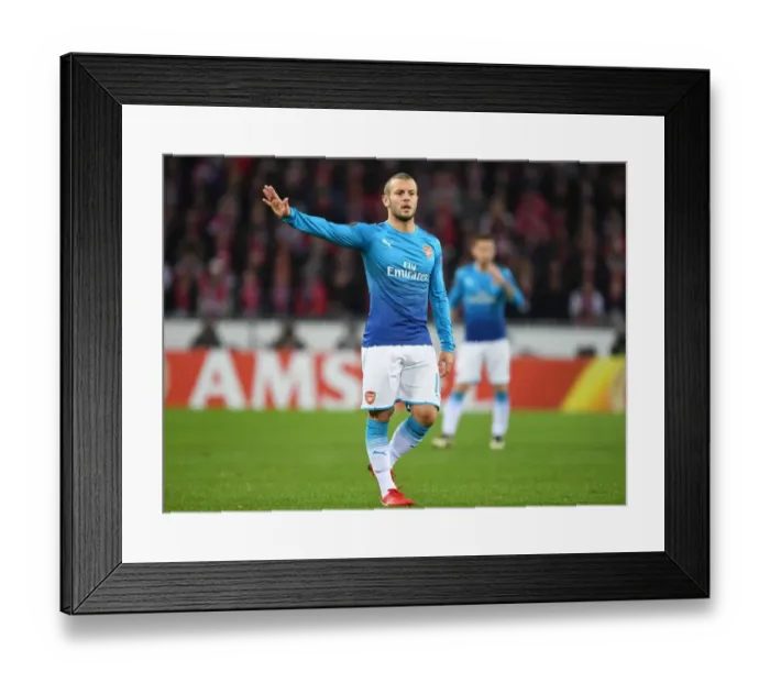 Framed Print : Jack Wilshere in Action: Arsenal vs. 1. FC Koln, UEFA Europa League (2017) Framed Print : Jack Wilshere in Action: Arsenal vs. 1. FC Koln, UEFA Europa League (2017)