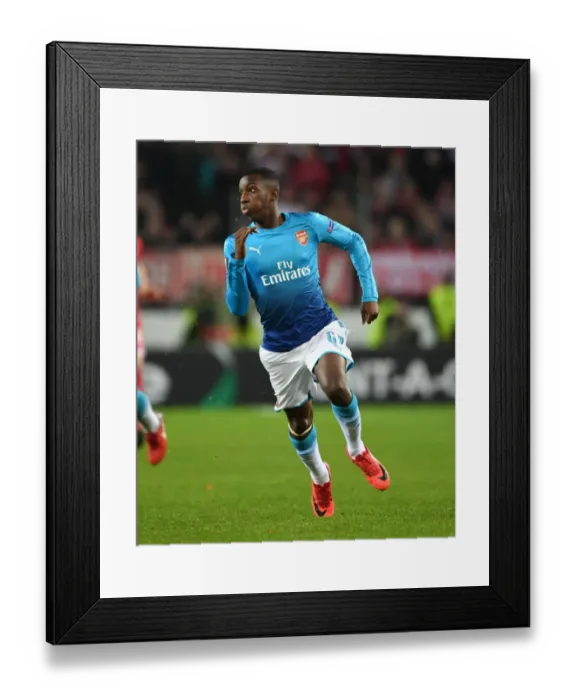 Framed Print : Eddie Nketiah in Action: Arsenal vs. 1. FC Koln, UEFA Europa League (2017) Framed Print : Eddie Nketiah in Action: Arsenal vs. 1. FC Koln, UEFA Europa League (2017)