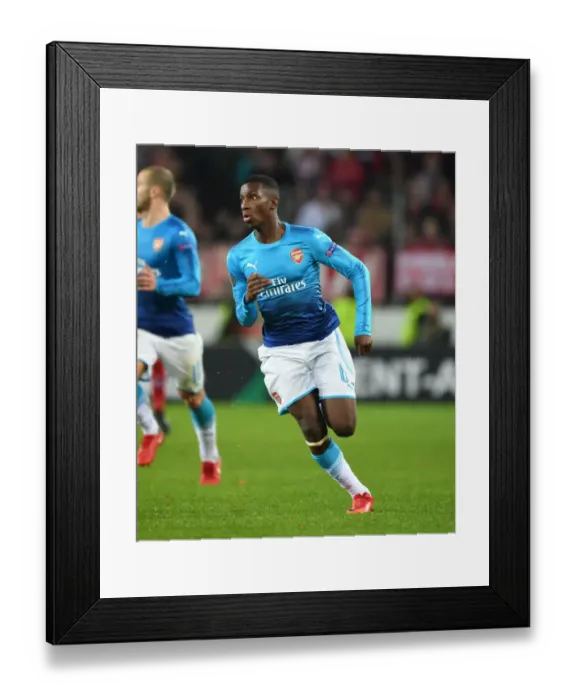 Framed Print : Eddie Nketiah in Action: Arsenal vs. 1. FC Koln, UEFA Europa League (2017) Framed Print : Eddie Nketiah in Action: Arsenal vs. 1. FC Koln, UEFA Europa League (2017)