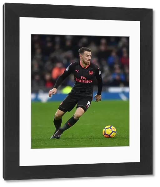 Aaron Ramsey in Action: Burnley vs Arsenal, Premier League 2017-18