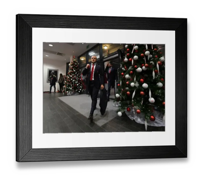 Framed Print : Jack Wilshere's Arrival at Emirates Stadium: Arsenal vs Huddersfield Town, Premier League 2017-18