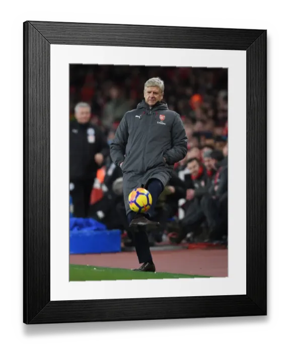 Framed Print : Arsene Wenger Leads Arsenal in Premier League Clash Against Huddersfield Town (2017-18) Framed Print : Arsene Wenger Leads Arsenal in Premier League Clash Against Huddersfield Town (2017-18)