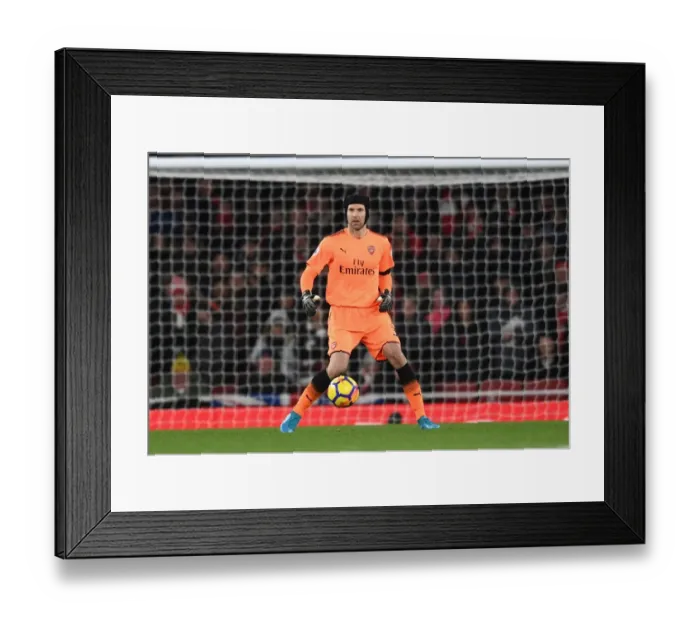 Framed Print : Petr Cech in Action: Arsenal vs Huddersfield Town, Premier League 2017-18 Framed Print : Petr Cech in Action: Arsenal vs Huddersfield Town, Premier League 2017-18