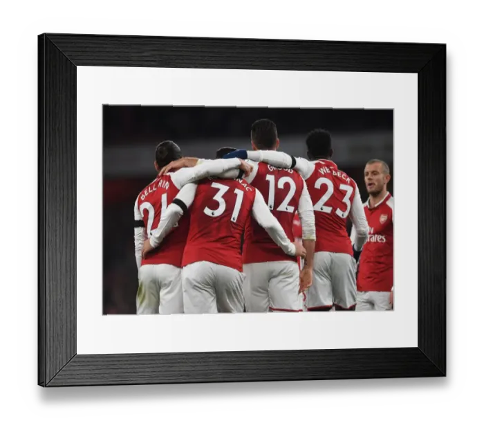 Framed Print : Five-Star Giroud: Arsenal's Rampage against Huddersfield Town (November 2017)
