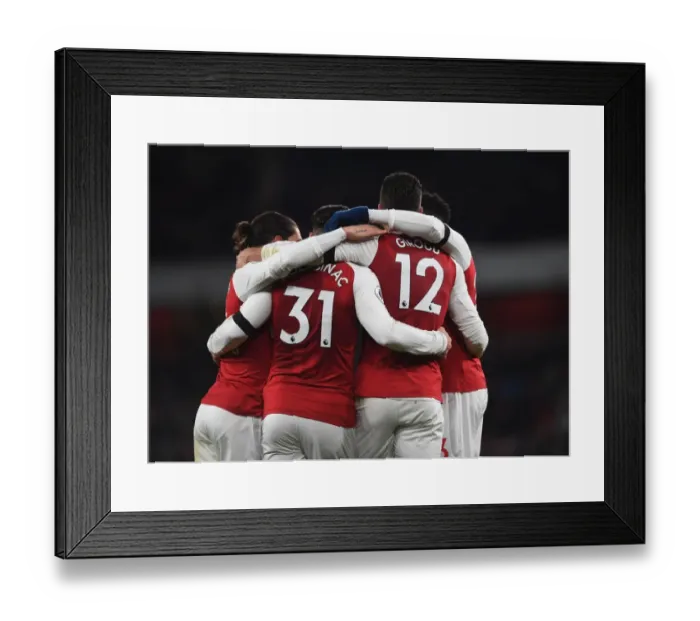 Framed Print : Five-Star Giroud: Arsenal's Rampage against Huddersfield Town Framed Print : Five-Star Giroud: Arsenal's Rampage against Huddersfield Town