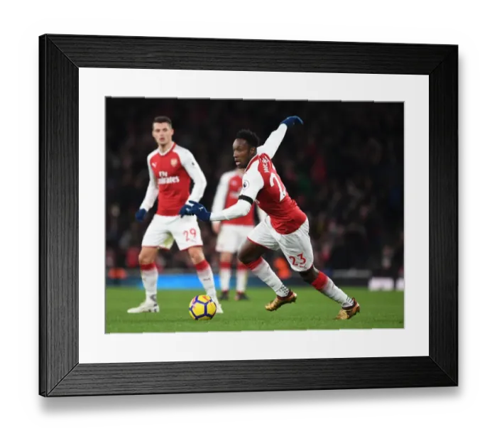 Framed Print : Danny Welbeck in Action: Arsenal vs Huddersfield Town, Premier League 2017-18 Framed Print : Danny Welbeck in Action: Arsenal vs Huddersfield Town, Premier League 2017-18