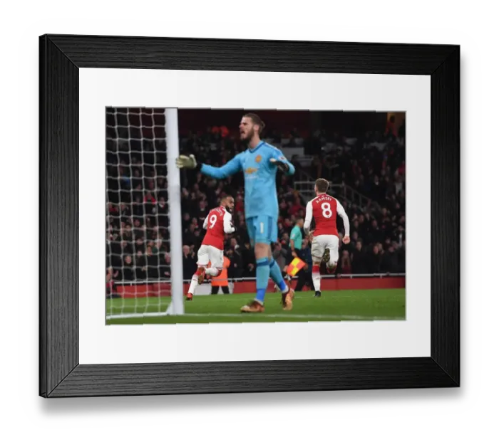 Framed Print : Alexandre Lacazette's Thrilling Winner: Arsenal vs Manchester United, Premier League 2017-18 Framed Print : Alexandre Lacazette's Thrilling Winner: Arsenal vs Manchester United, Premier League 2017-18