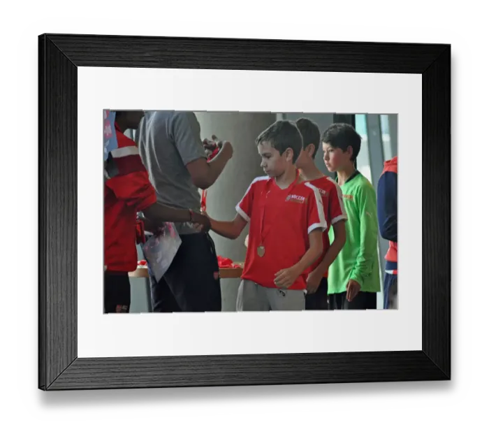 Framed Print : Arsenal Soccer Schools: Unforgettable Residential Week 2 at Arsenal Football Club