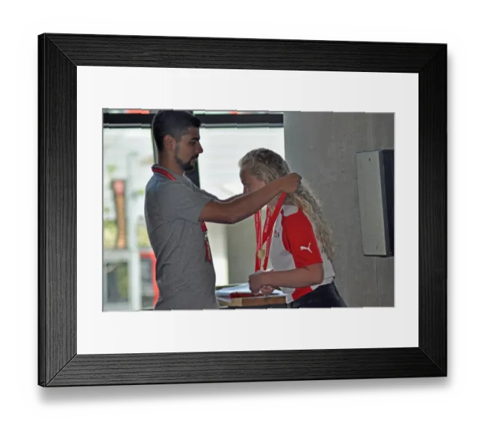 Framed Print : Arsenal Soccer Schools: Unforgettable Residential Week 2 at Arsenal Football Club